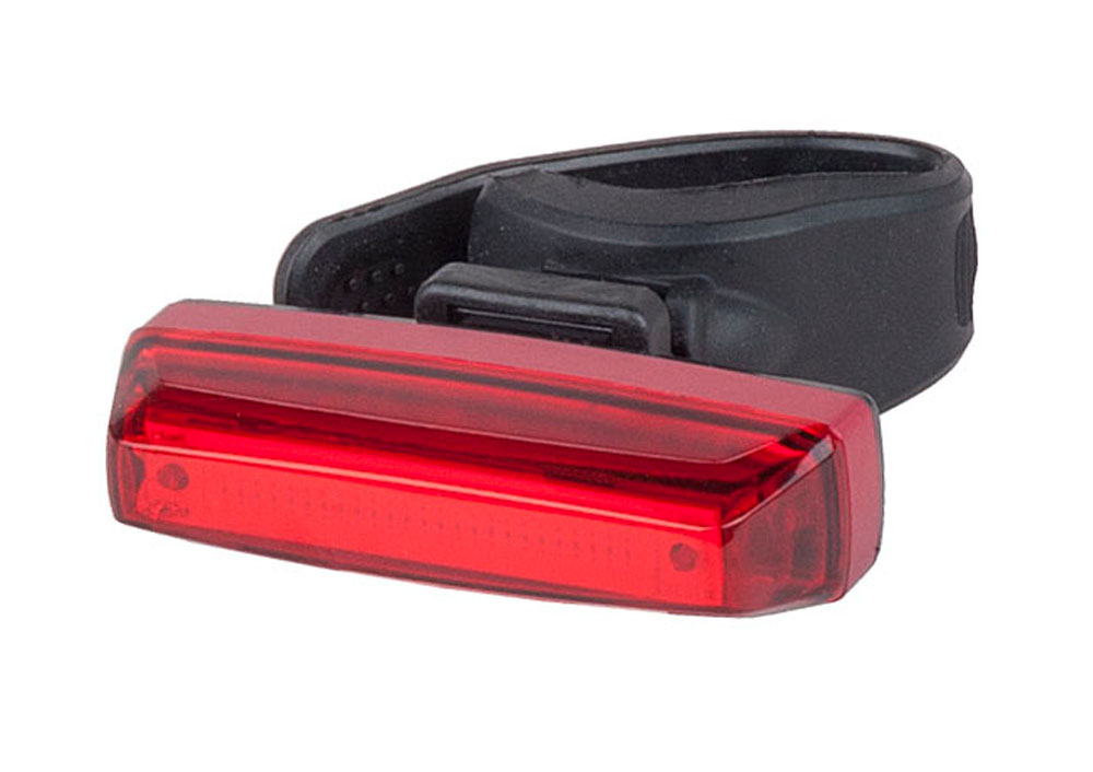 SVĚTLO ZADNÍ PRO-T PLUS BLIKACÍ 35 LUMEN COB DIODY NABÍJECÍ PŘES USB KABEL