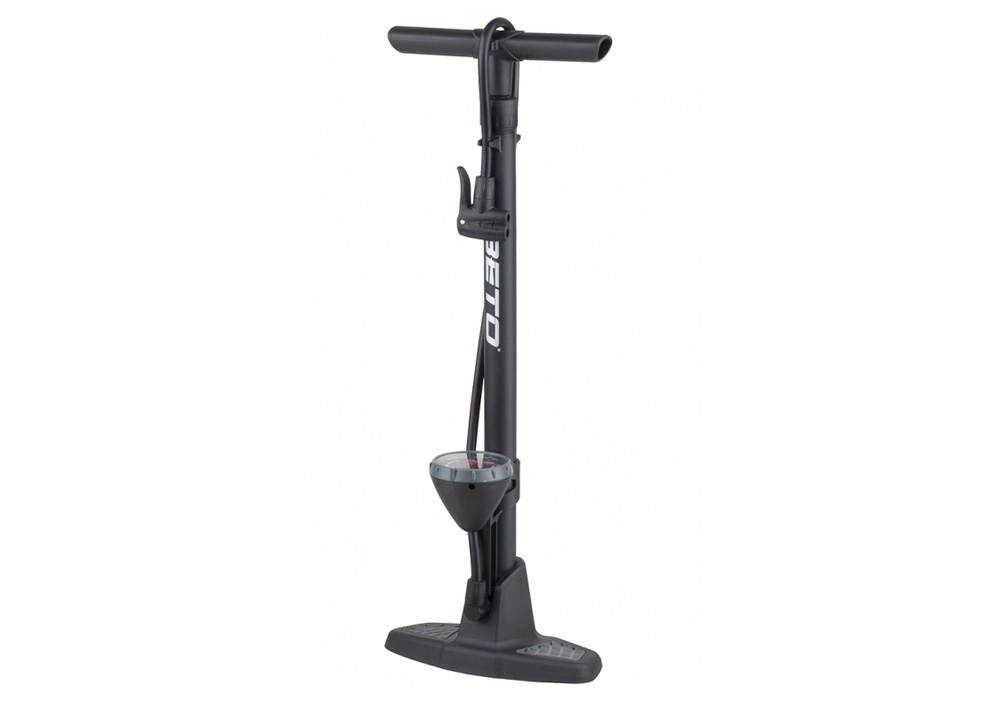PUMPA PRO-T VELKÁ S MANOMETREM A DUÁLNÍ HLAVOU 501P
